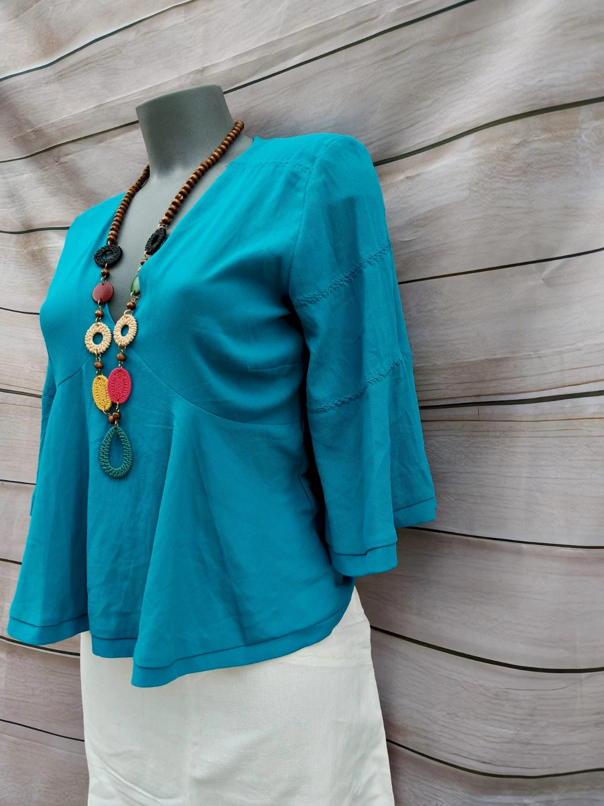Blusa turquesa de Sfera Collection – Talla S 💜 – Sfera Collection – taille S / 36 / 8 5