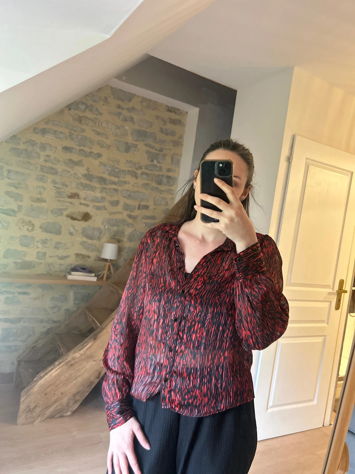 Chemise zébrée – Pimkie – taille M / 38 / 10 2