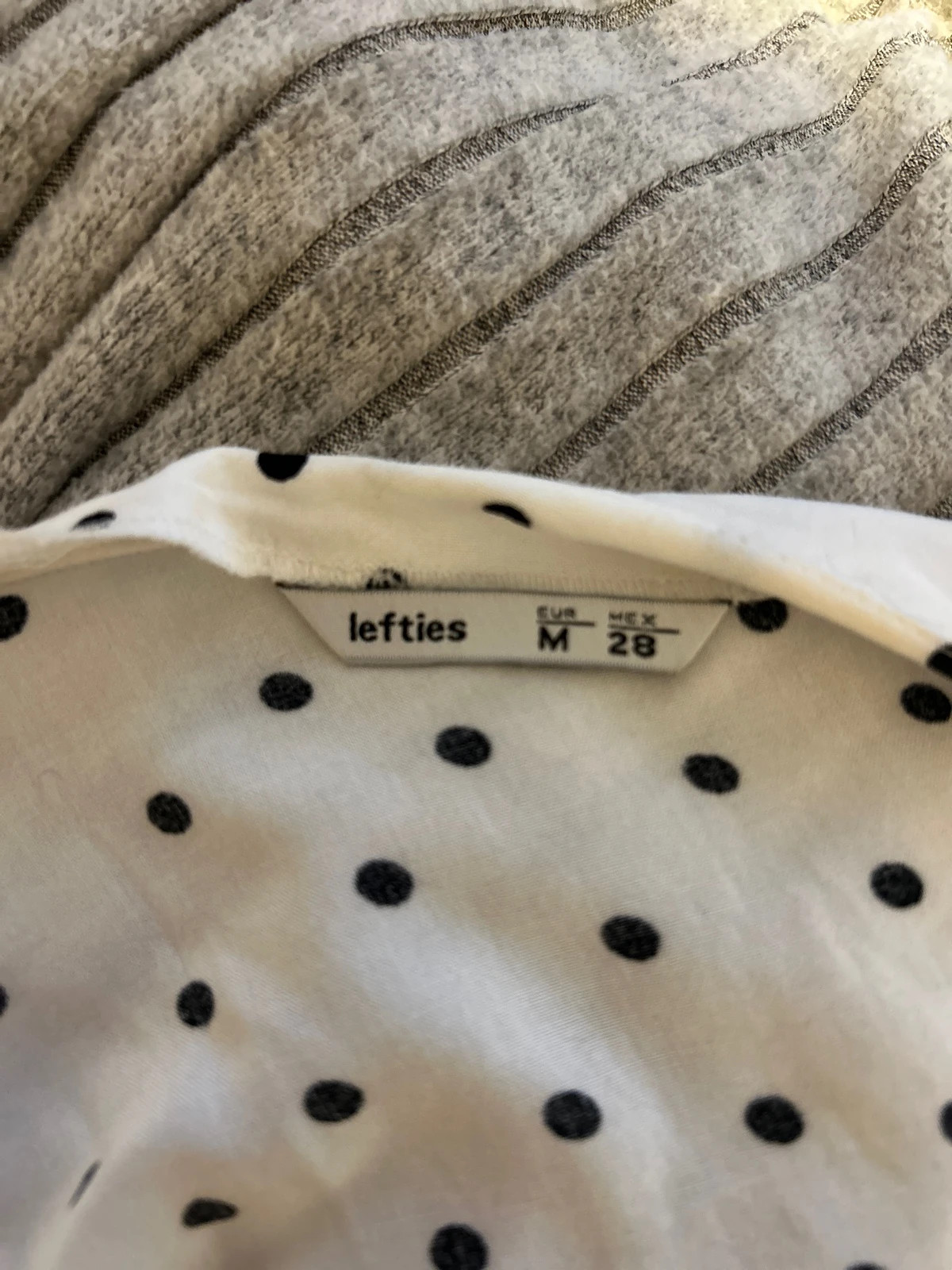 Robe à pois – Lefties – taille M / 38 / 10 3