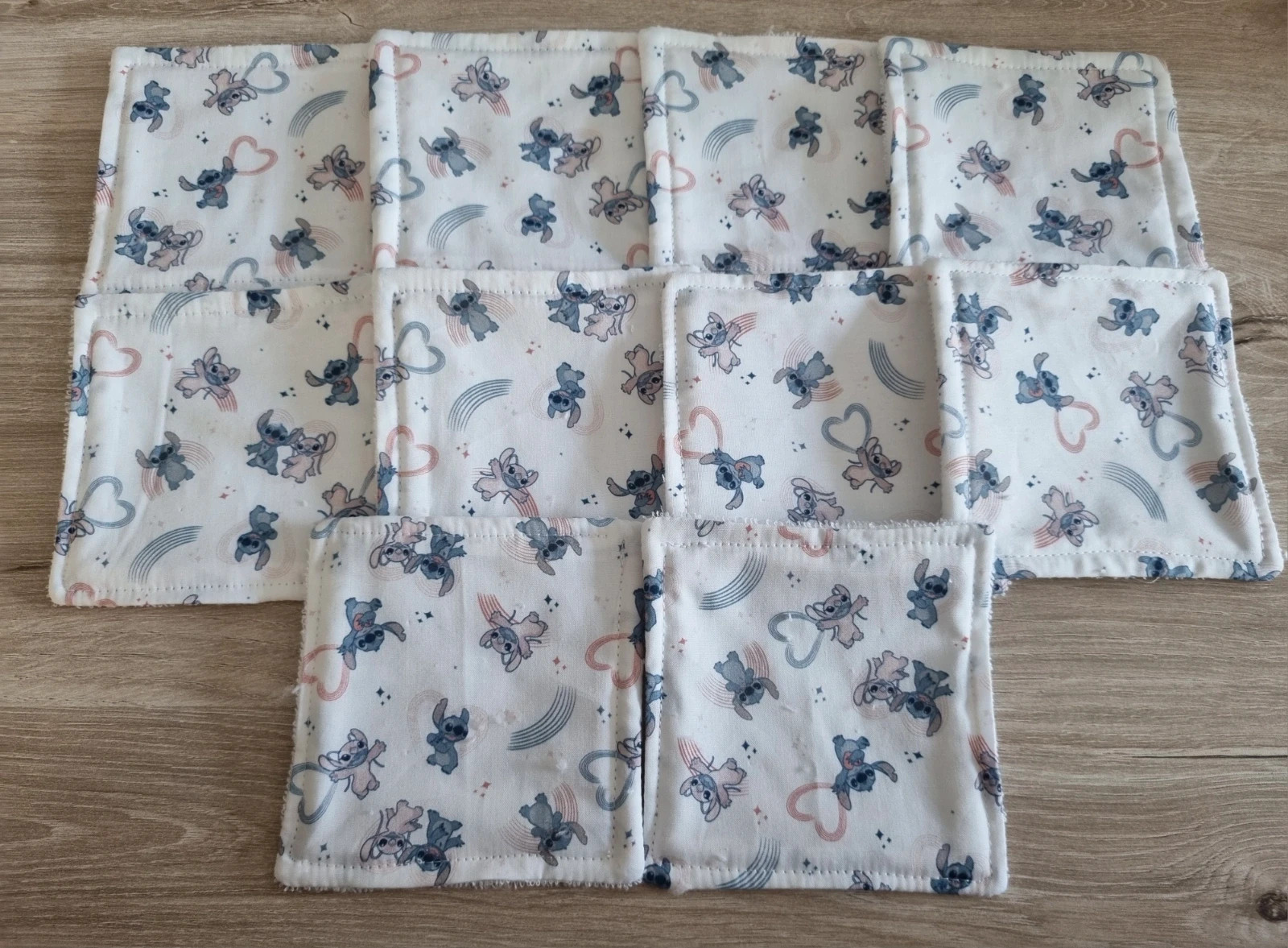 10 lingettes stitch