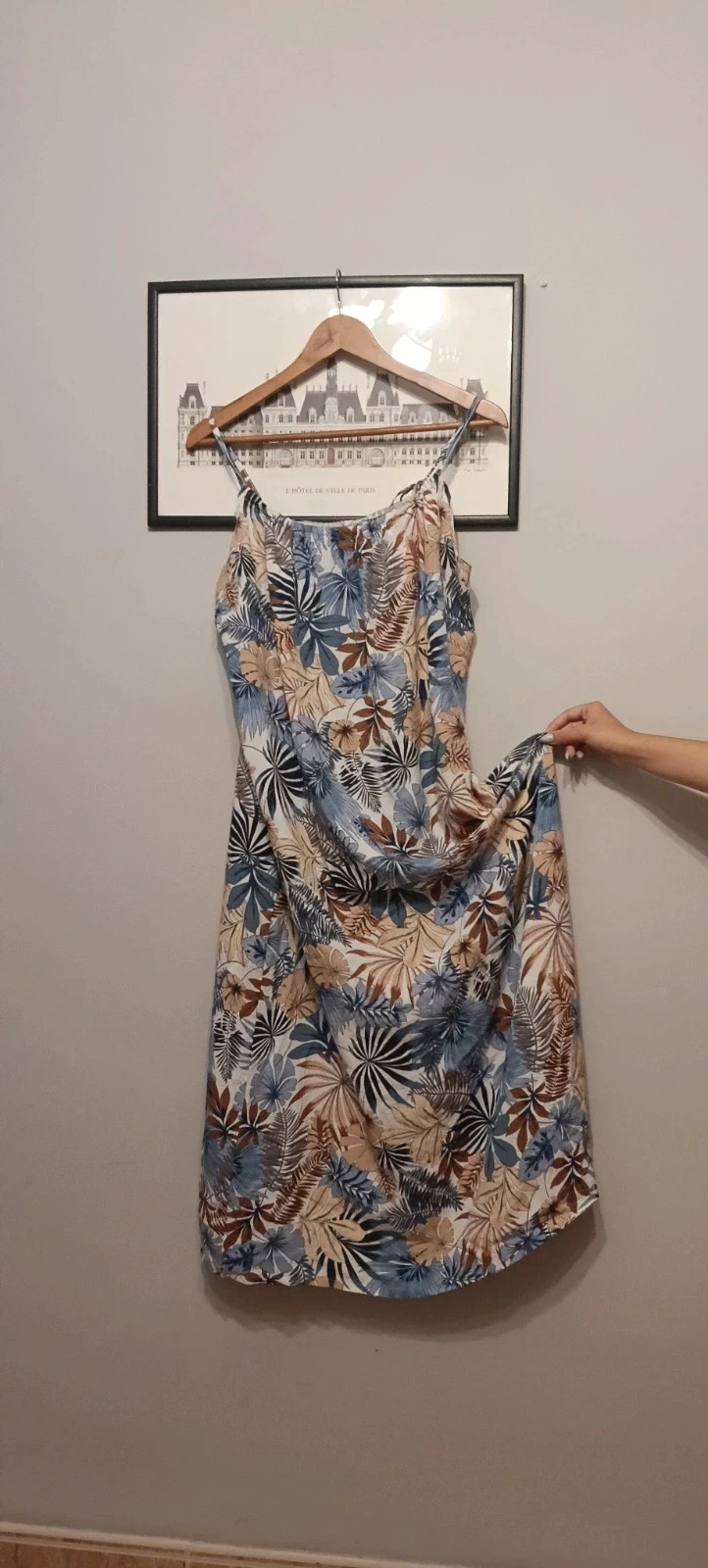 Vestido largo tirantes regulables , Robe longue bretelles réglables – taille Taille unique