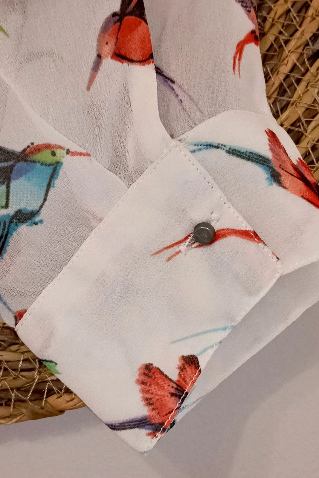 Chemise femme Inside colibri / Camisa de mujer Inside colibríes Talla M – Inside – taille M / 38 / 10 4