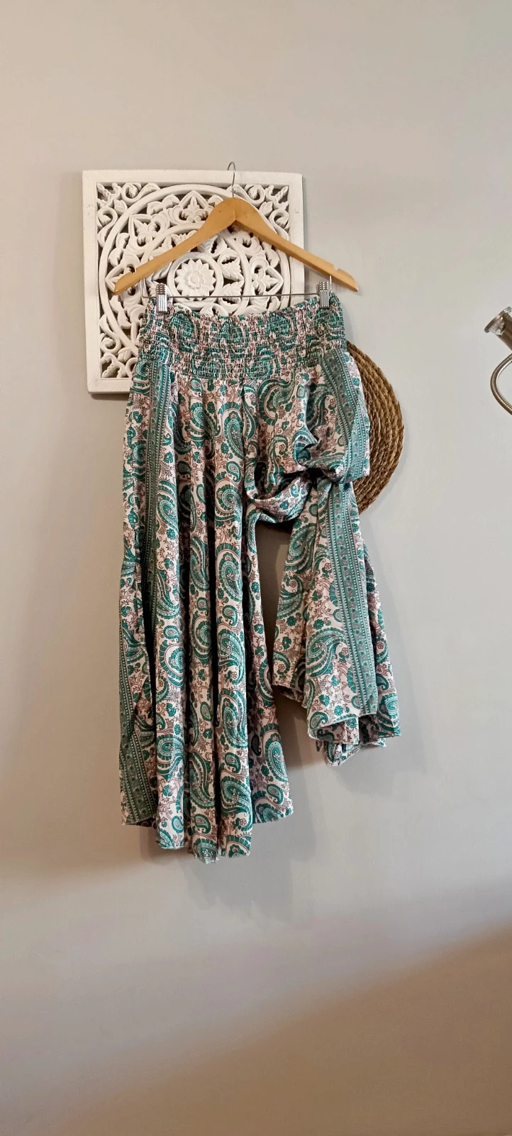 Pantalón viral Palazzo Manvi Talla Única / Pantalon Palazzo Manvi Taille Unique