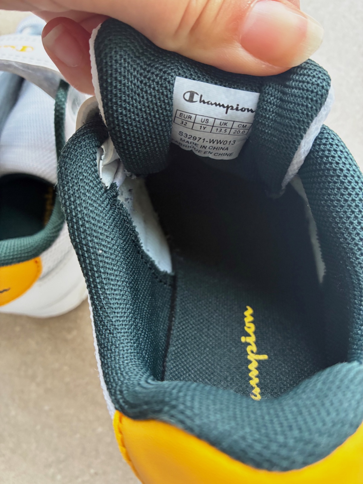 Basket enfant Taille 32 – Champion – taille EU 32 5