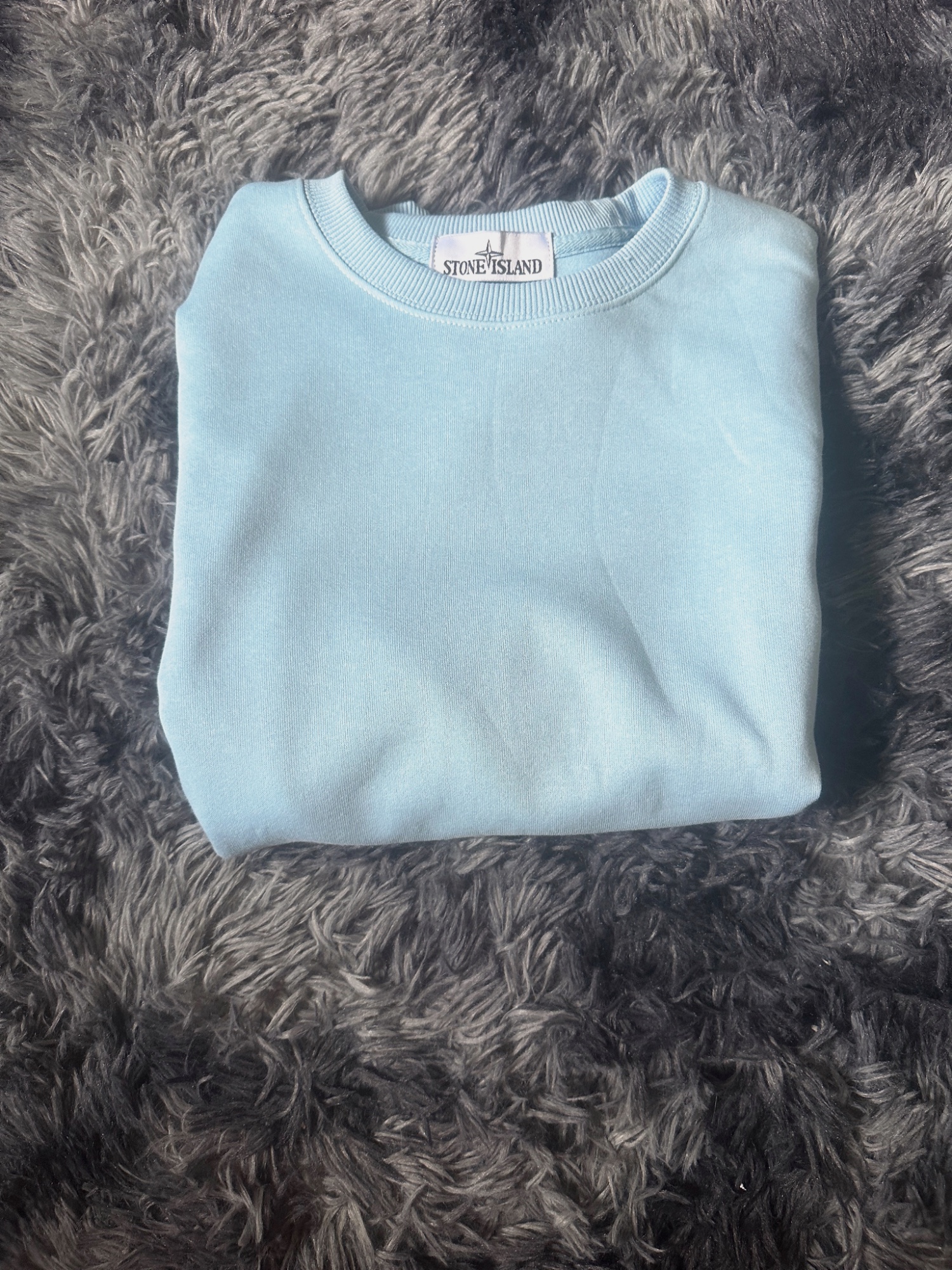 pull stone island bleu clair taille xs