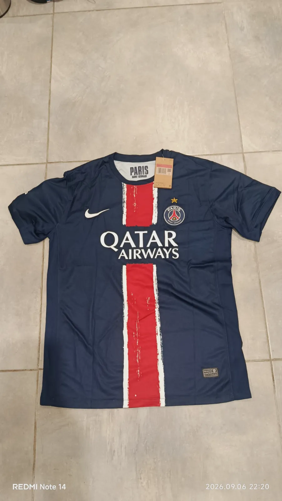 Maillot PSG  – Nike – taille L 2