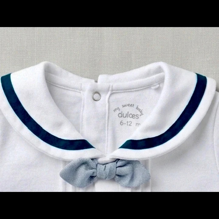 Pelele marinero talla 6-12 meses. Dulces – Dulces – taille 6-9 mois / 68 cm 3