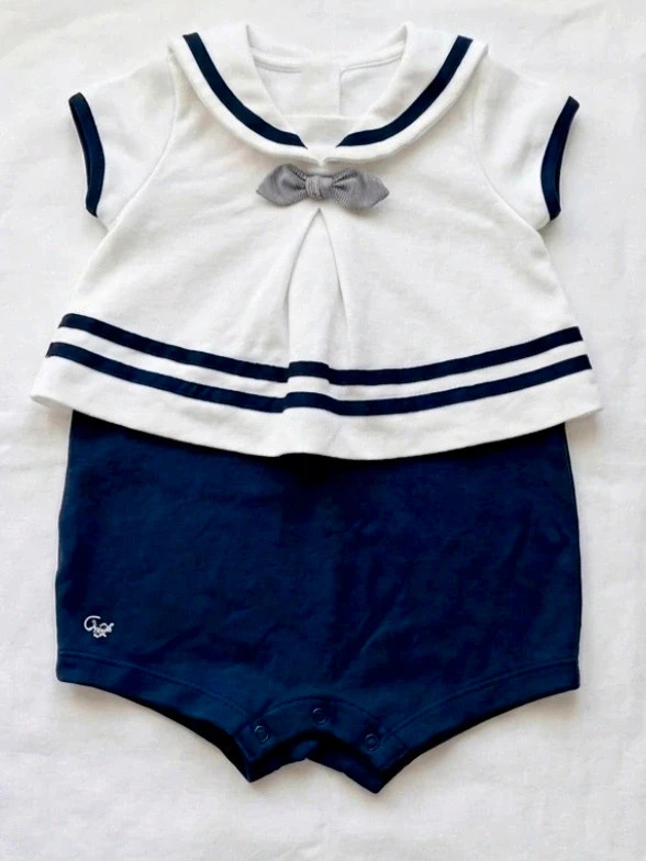 Pelele marinero talla 6-12 meses. Dulces – Dulces – taille 6-9 mois / 68 cm