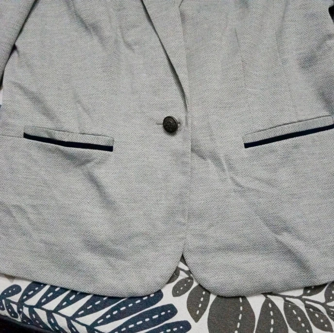Blazer / Chaqueta Gris Primark - Estilo Formal e Casual [Talla: 42] – Primark – taille XL / 42 / 14 4
