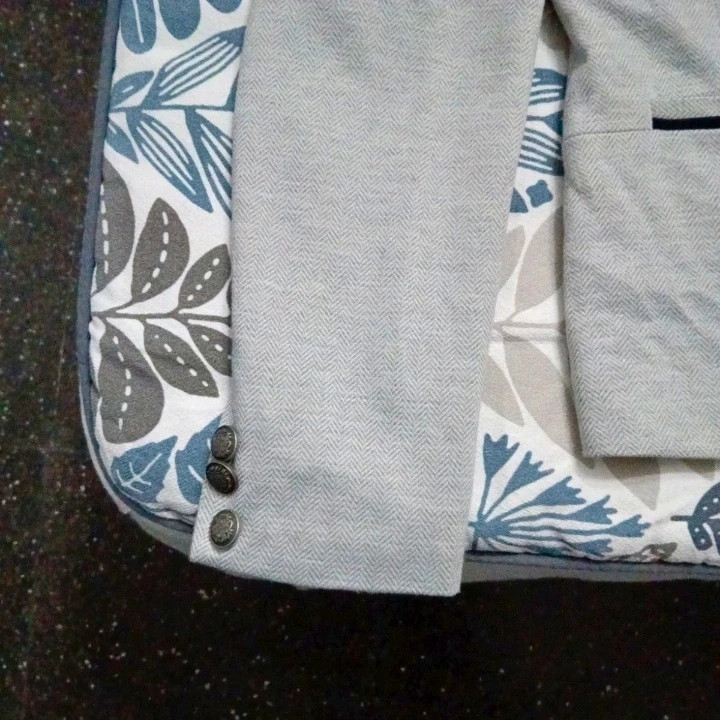 Blazer / Chaqueta Gris Primark - Estilo Formal e Casual [Talla: 42] – Primark – taille XL / 42 / 14 5