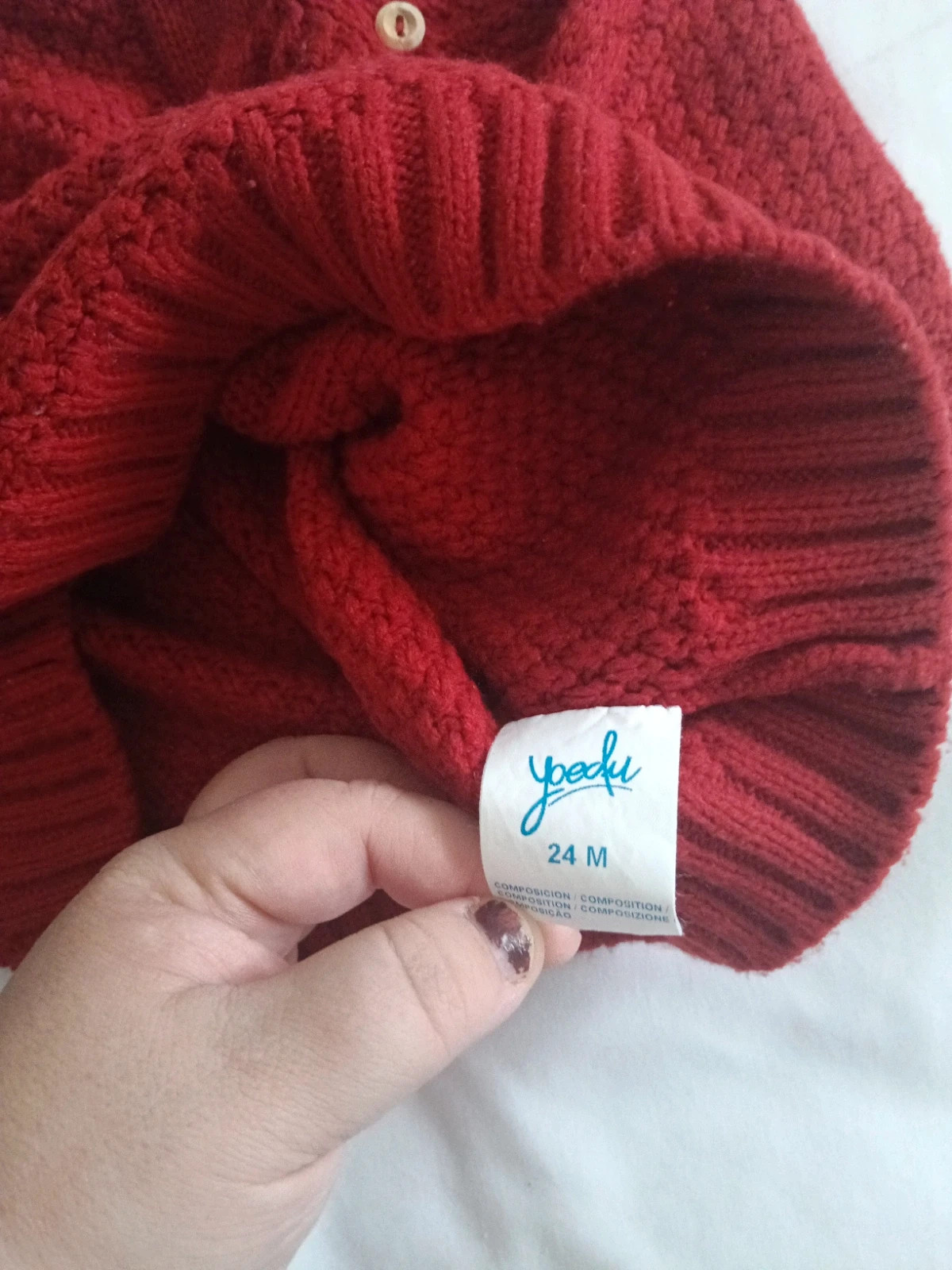 Jersey punto rojo yoedu 24 meses – Yoedu – taille 18-24 mois / 86 cm 5