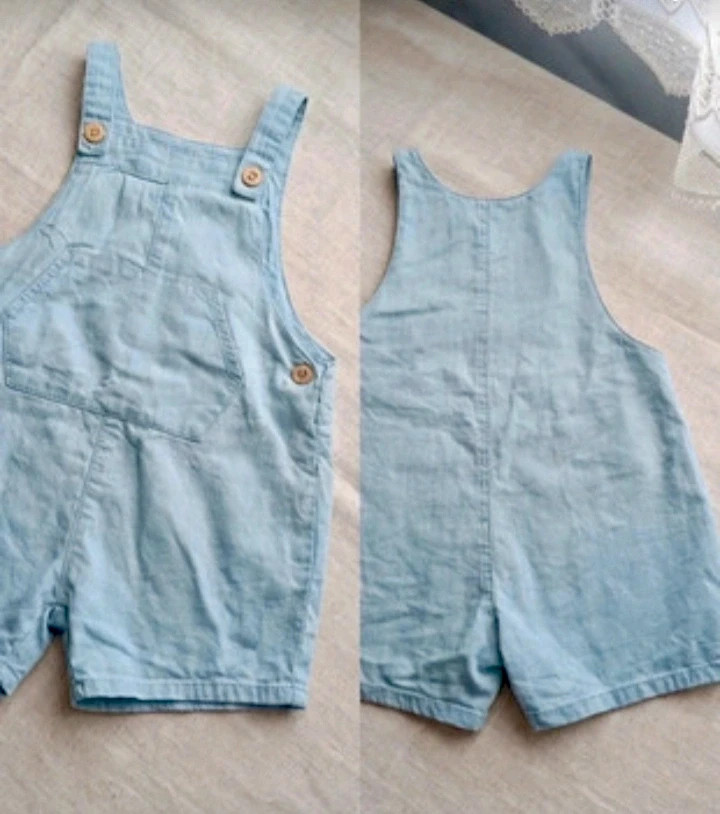 Pero corto denim azul claro. zara 9-12 memes – Zara Kids – taille 9-12 mois / 74 cm 2