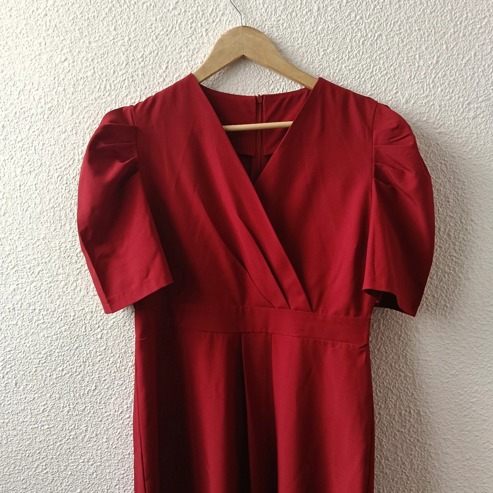 Vestido midi de fiesta rojo – Local – taille XXL / 44 / 16 4