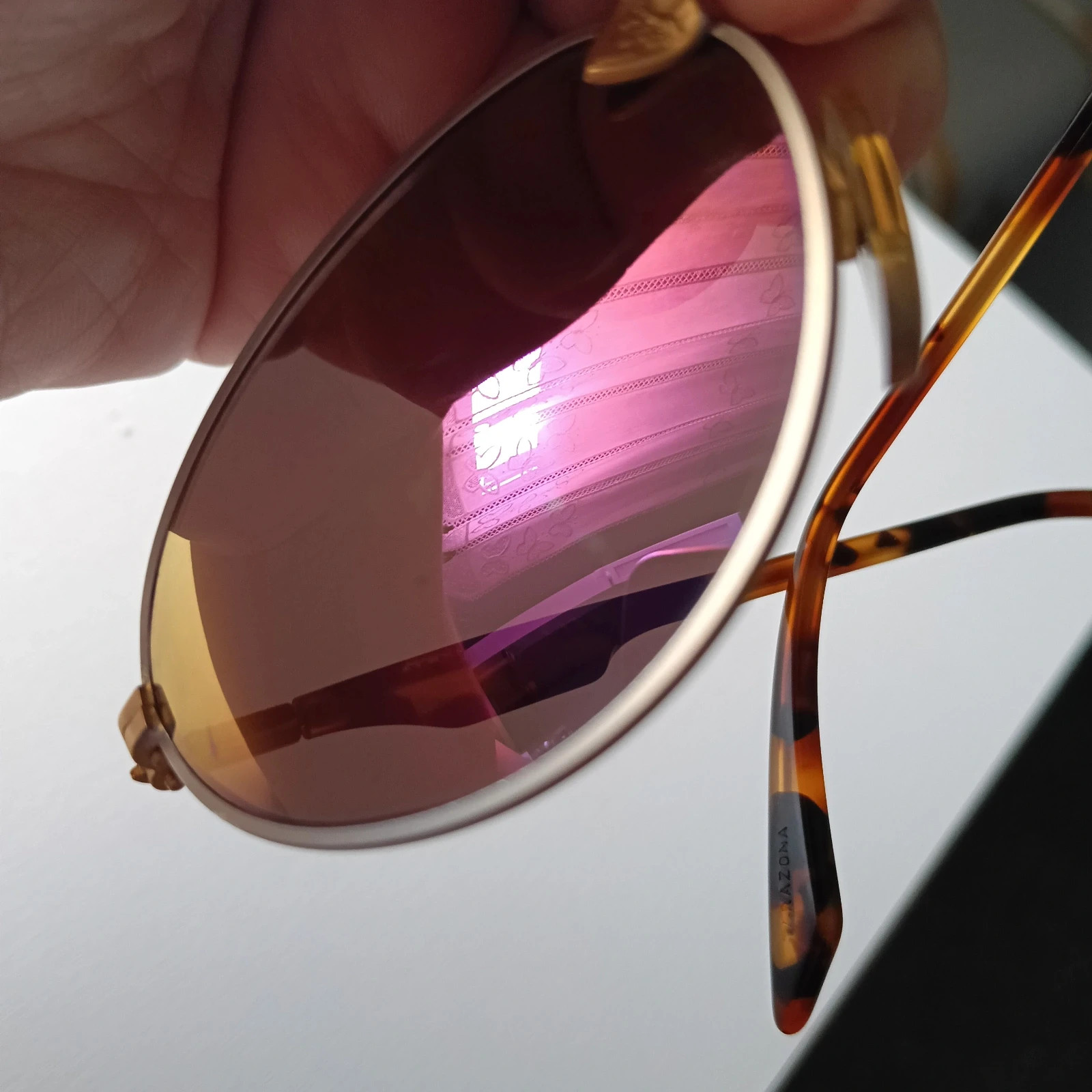 Gafas de sol vintage Matrik City ovaladas doradas Y2K steampunk – Vintage 5