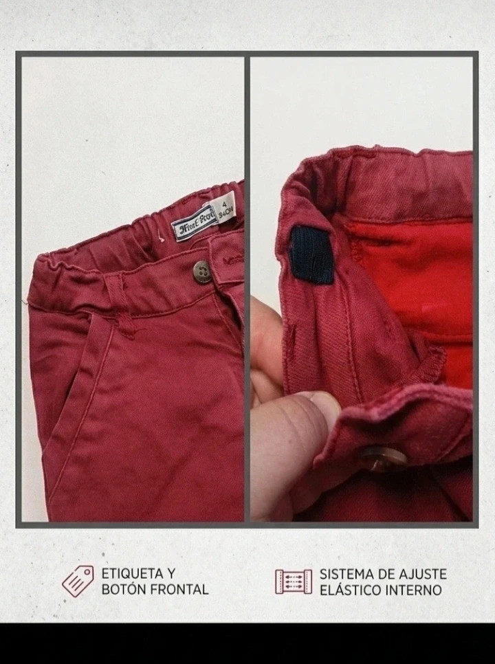 Pantalón pitillo niño - 4 años -104 cm – MiniBol – taille 4 ans / 104 cm 3