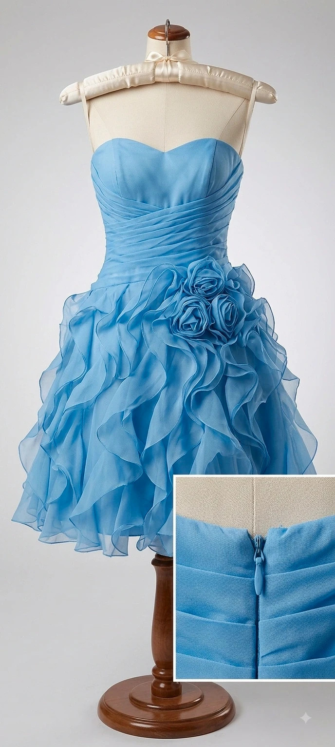Vestido de fiesta corto - marca Daniella colection – Daniella colection – taille XL / 42 / 14