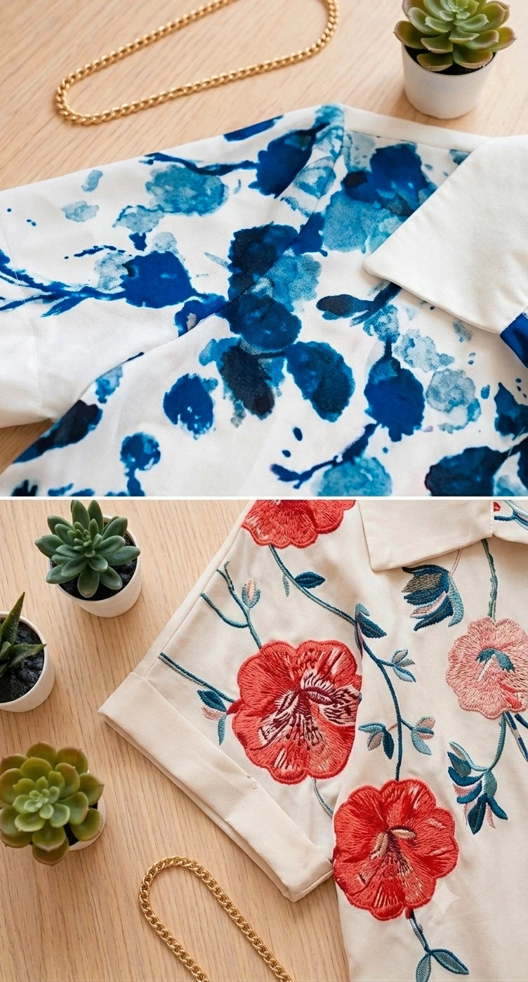 Lote camisas verano floral - talla M – Shein – taille M / 38 / 10 2