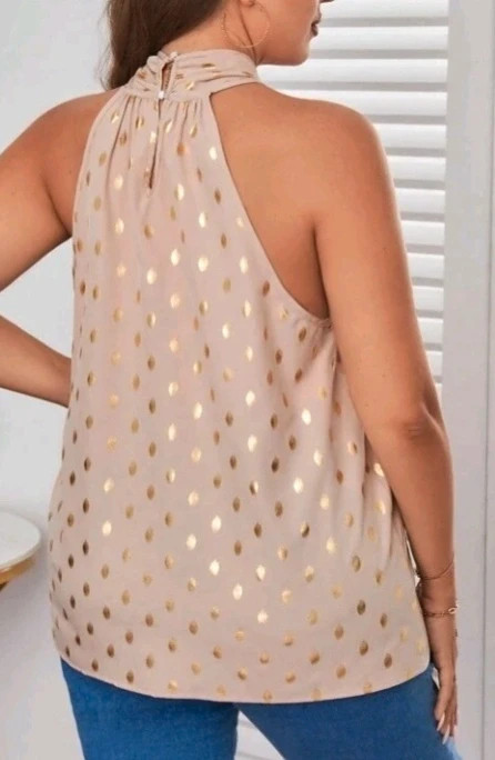 Top cruzado al cuello – Shein – taille XXL / 44 / 16 4