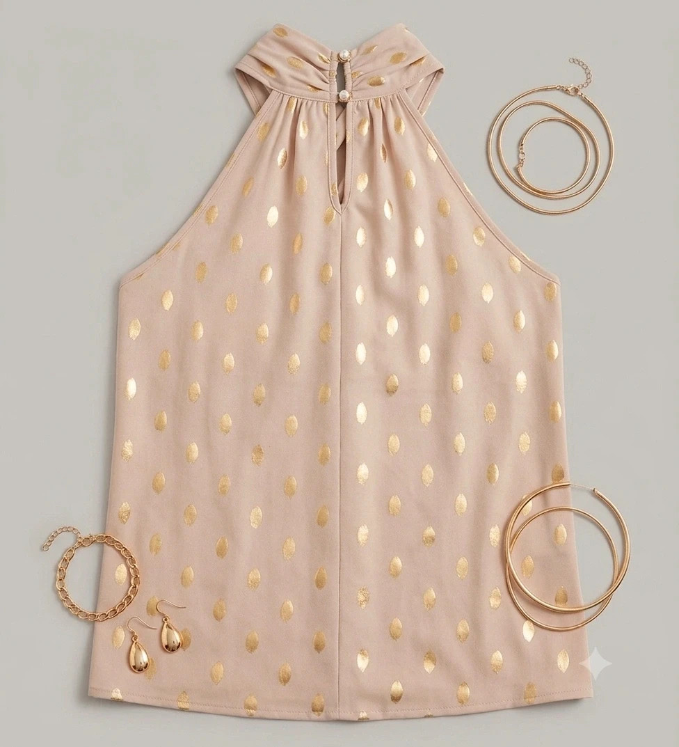Top cruzado al cuello – Shein – taille XXL / 44 / 16 2