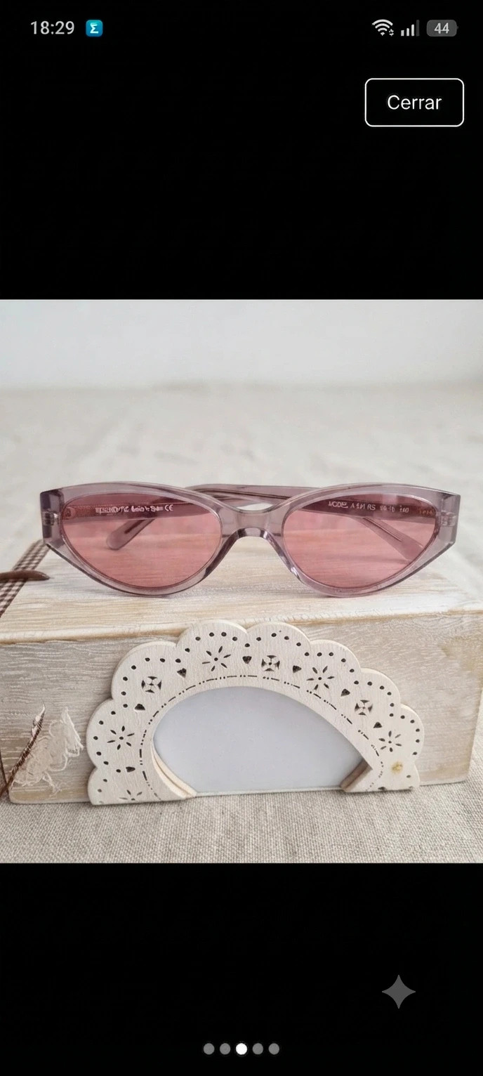 Gafas de sol Privata Vintage 90s/Y2K - Cristales Rosas – PRIVATA 3