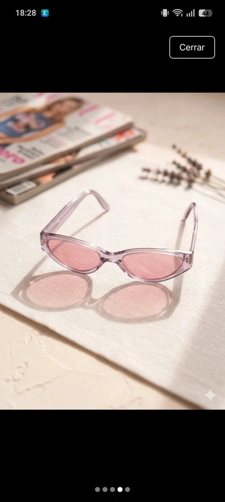Gafas de sol Privata Vintage 90s/Y2K - Cristales Rosas – PRIVATA 5
