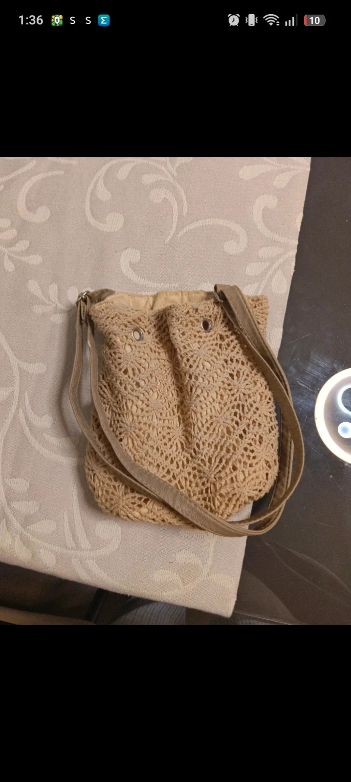 Bolso tipo bombonera de ganchillo / crochet – Claire's 2