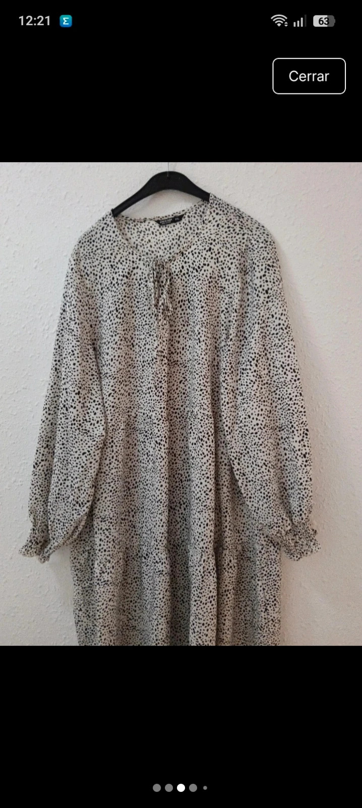 Vestido midi dálmata SHEIN (Talla 2XL) - – Shein – taille XXL / 44 / 16 5
