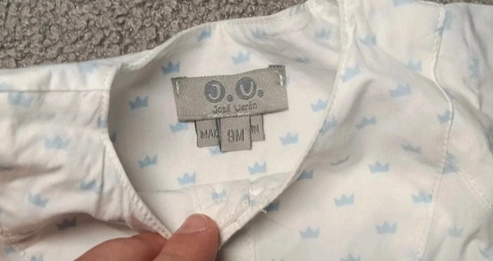 Camisa verano bebe - José varón 9 meses – Jose Varon – taille 9-12 mois / 74 cm 4