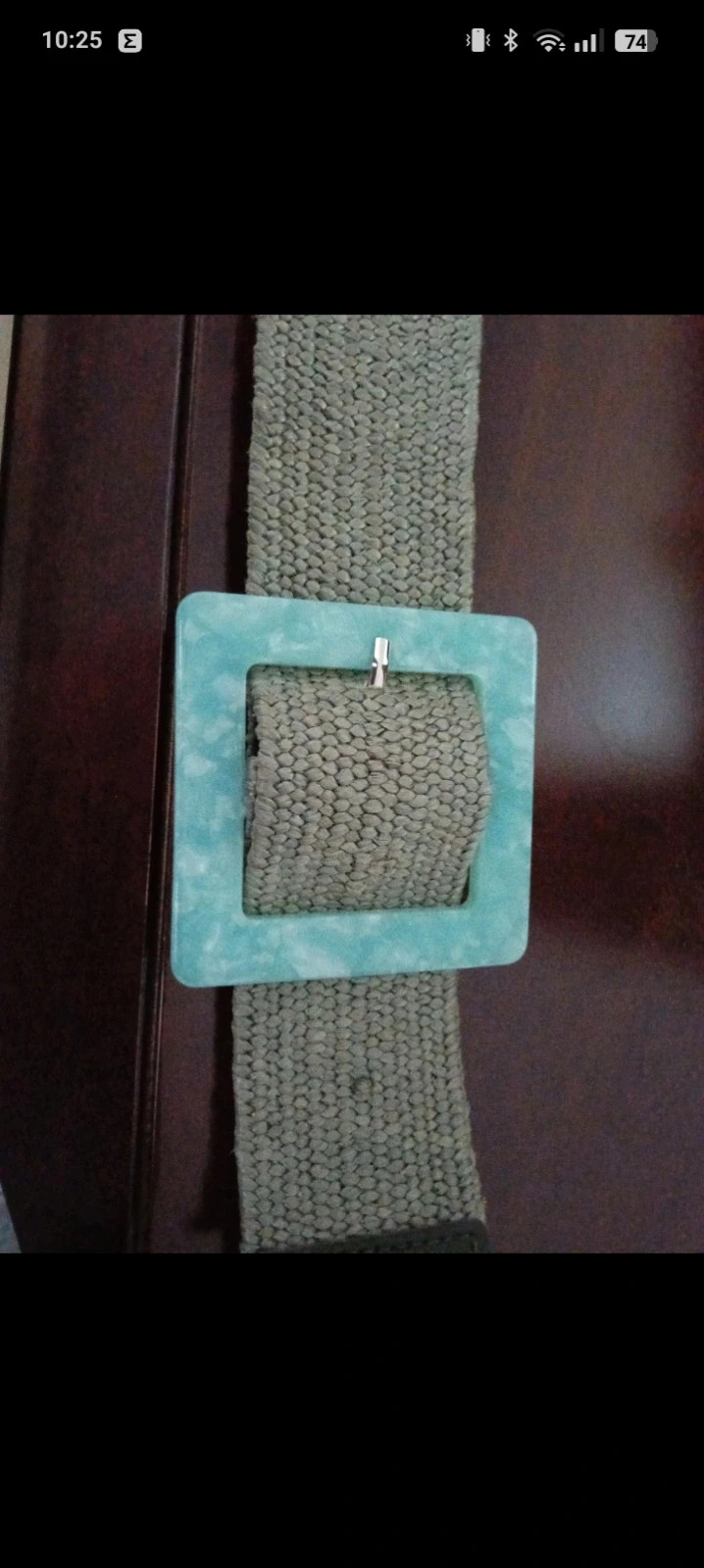 Cinturón elástico hebilla grande – taille Ajustable 4