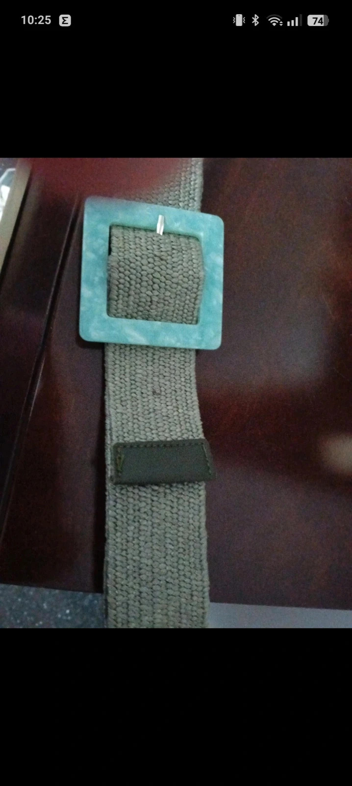 Cinturón elástico hebilla grande – taille Ajustable 3