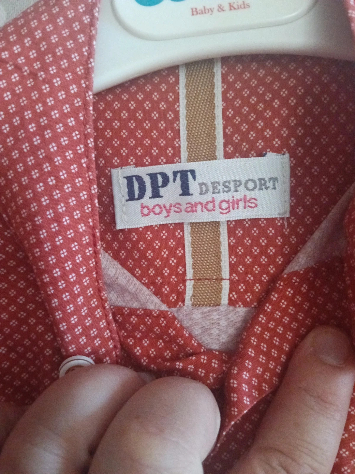 Camisa de niño – DPT Desport – taille 5 ans / 110 cm 3