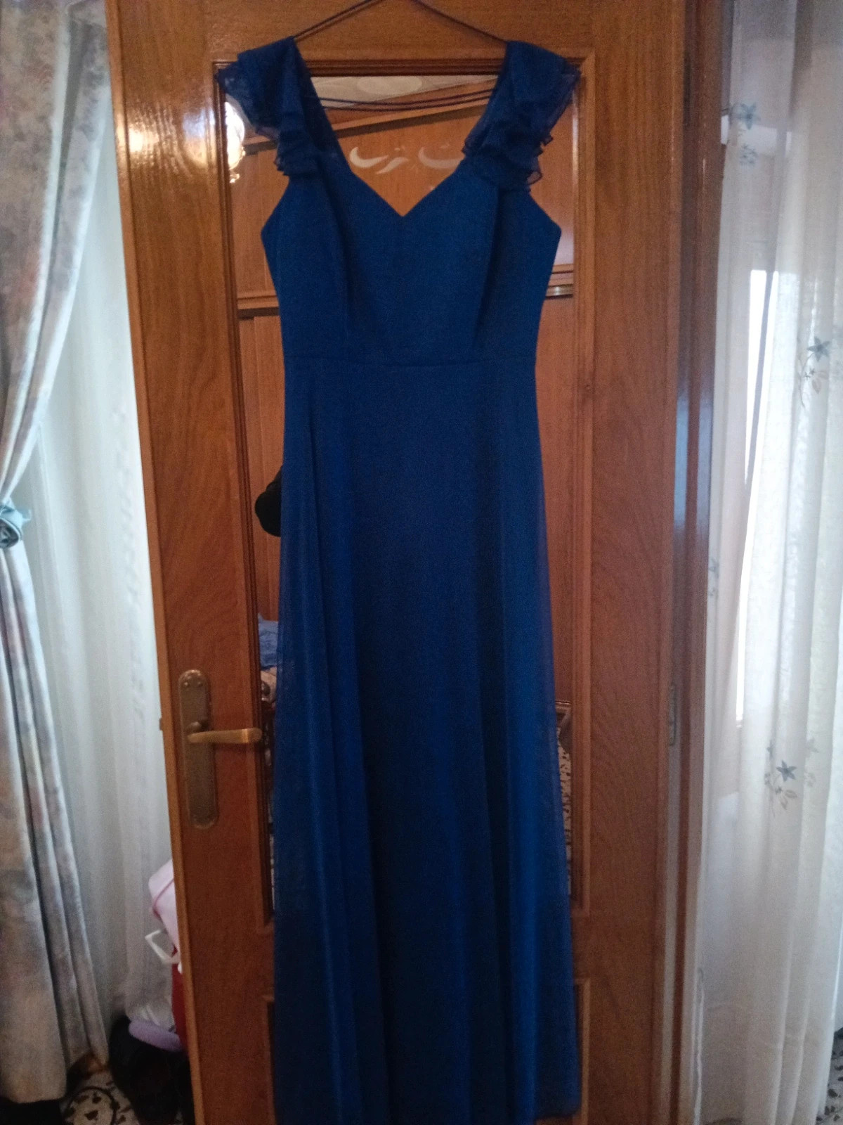 Vestido largo gasa fiesta – NARA – taille L / 40 / 12 2