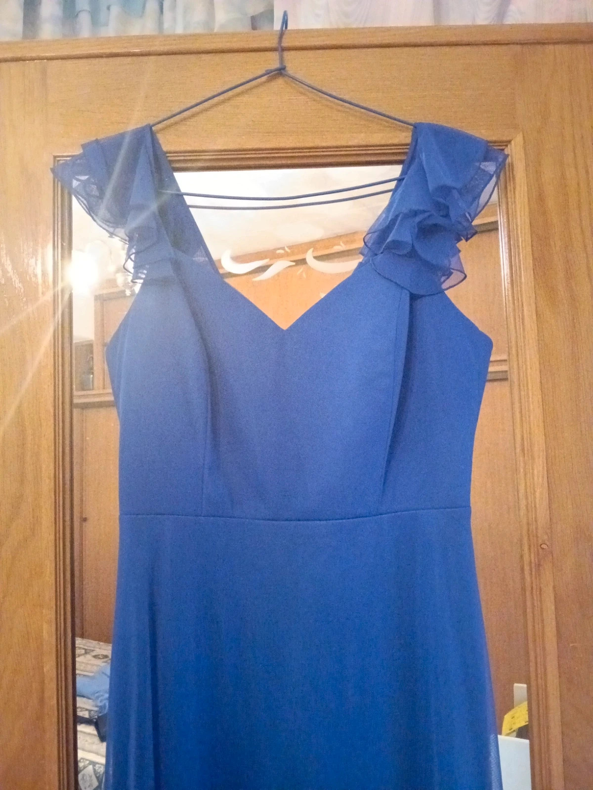 Vestido largo gasa fiesta – NARA – taille L / 40 / 12 3