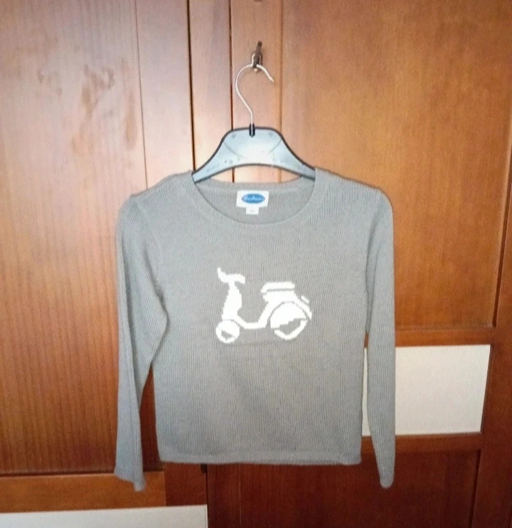 Jersey de la marca Patricia Mendiluce niño gris