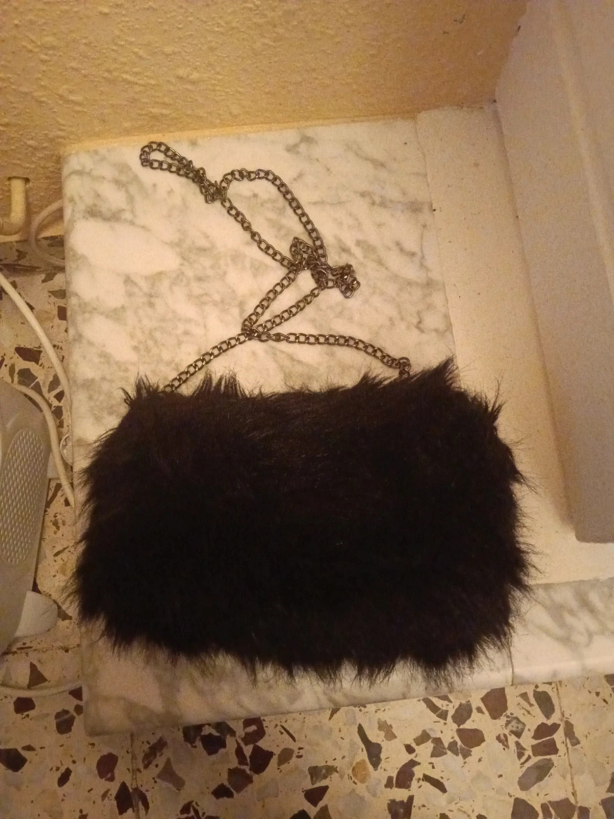 Bolso peluche ( con pelo ) 3