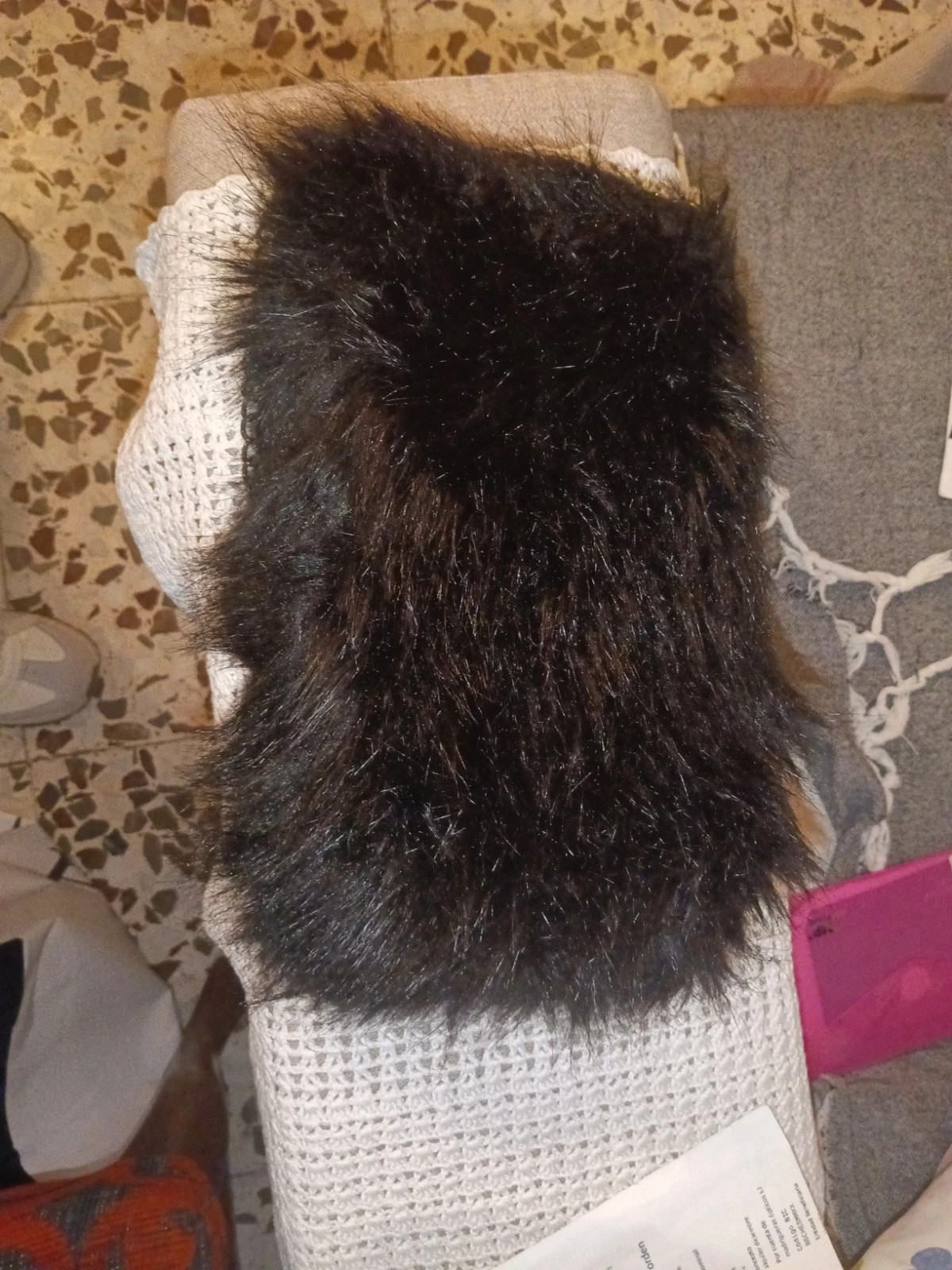 Bolso peluche ( con pelo ) 2