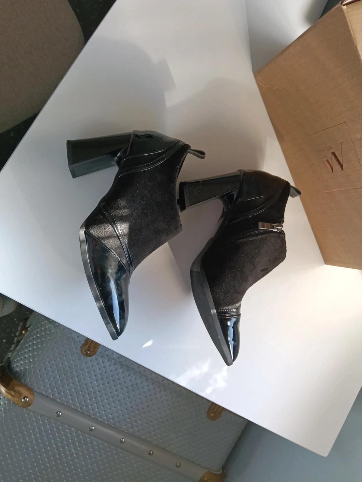 Zapatos abotinados de tacon – Shein – taille EU 36 3