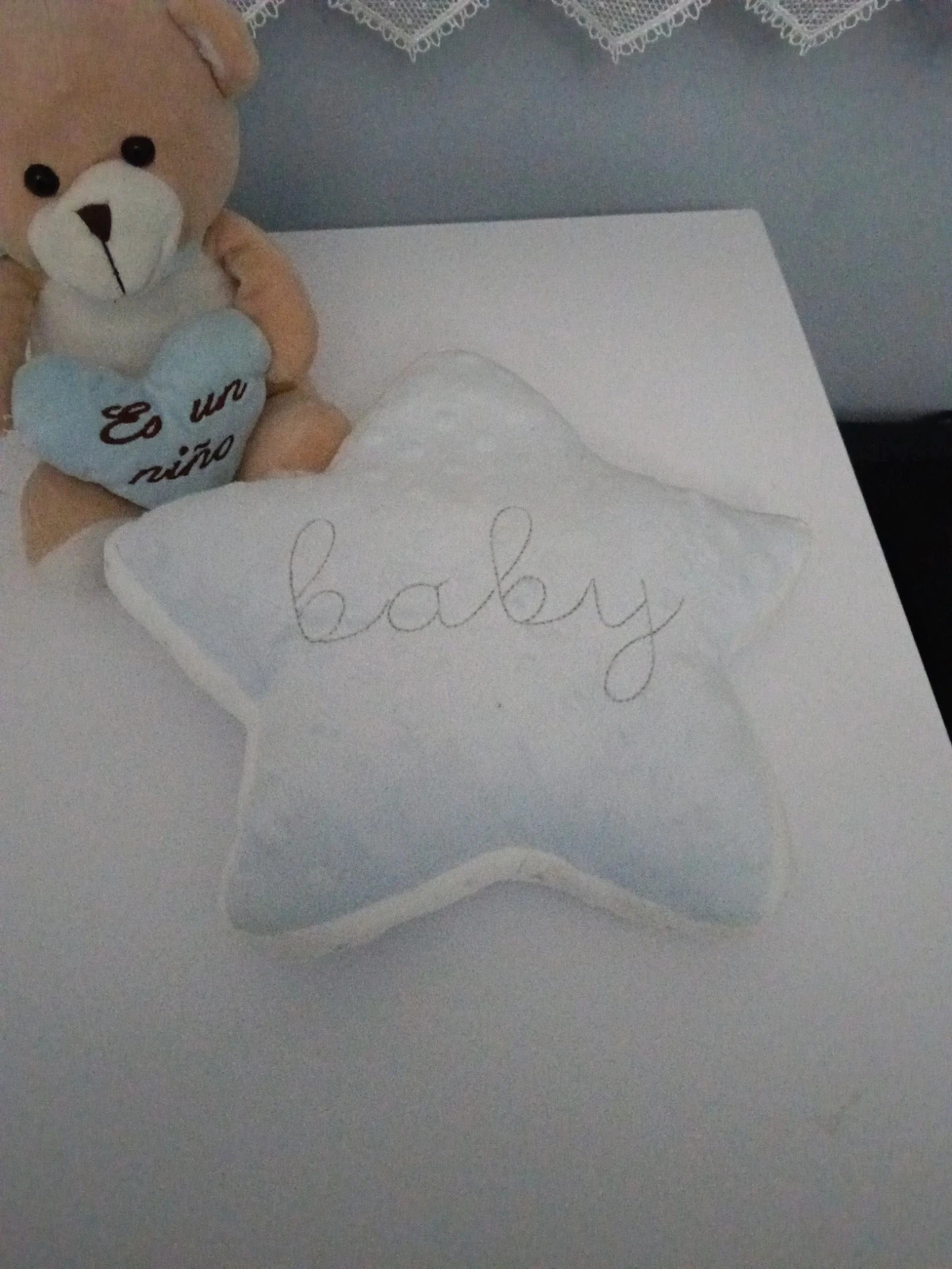 Peluche y estrella para canastilla bebe – taille Taille unique 3