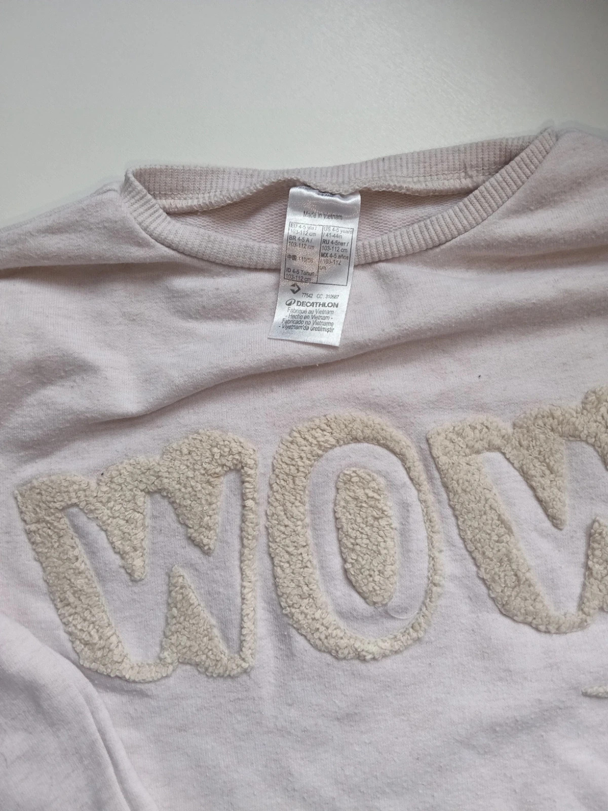 Sudadera unisex infantil – Decathlon – taille 4 ans / 104 cm 4