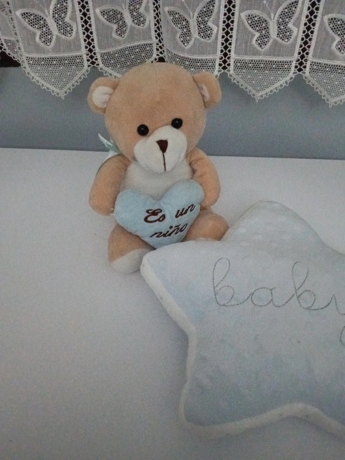 Peluche y estrella para canastilla bebe – taille Taille unique 2