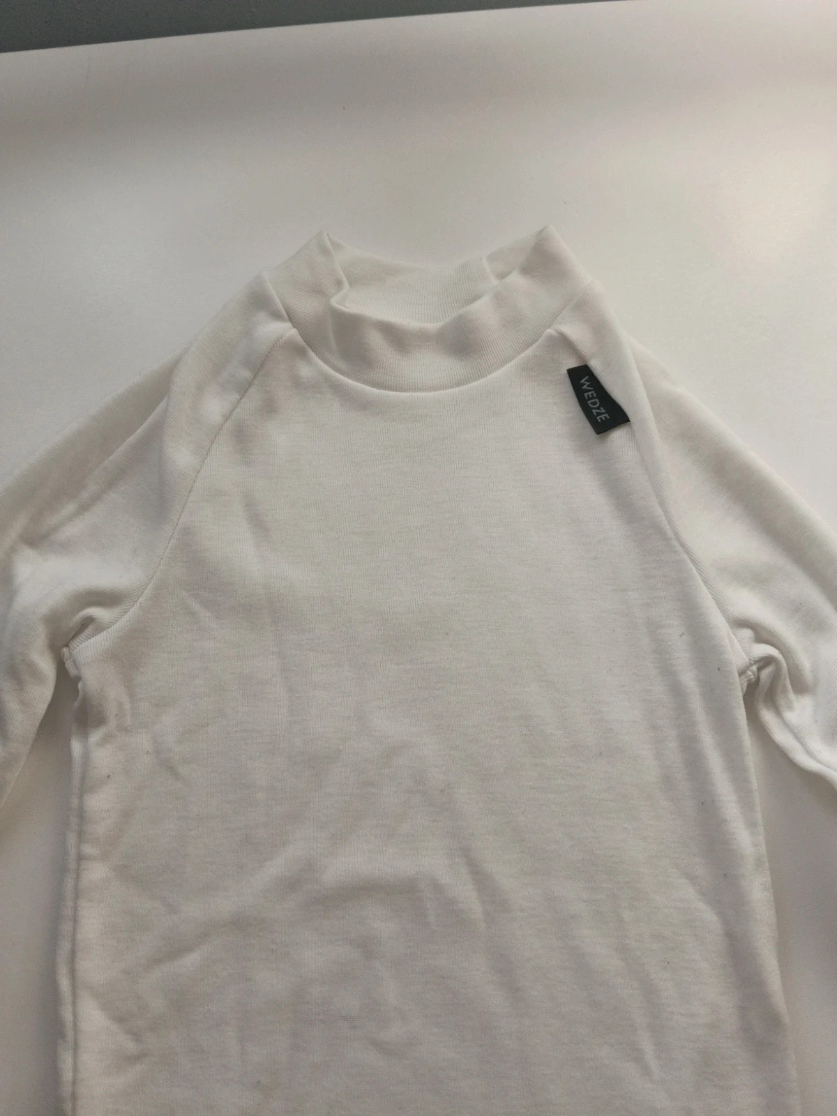 Camiseta interior blanca polar niño/a – Wed'ze – taille 3 ans / 98 cm 2