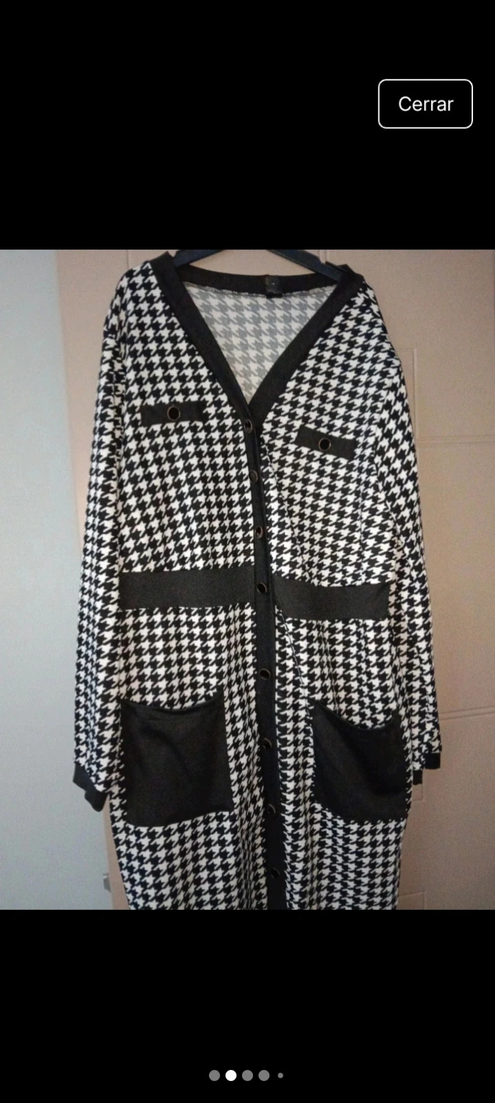 Vestido pata de gallo – Shein Curve – taille XL / 42 / 14 2