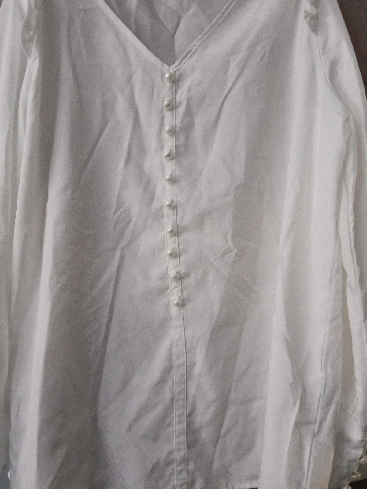 Camisa de manga larga blanca – Celmia – taille XL / 42 / 14 2