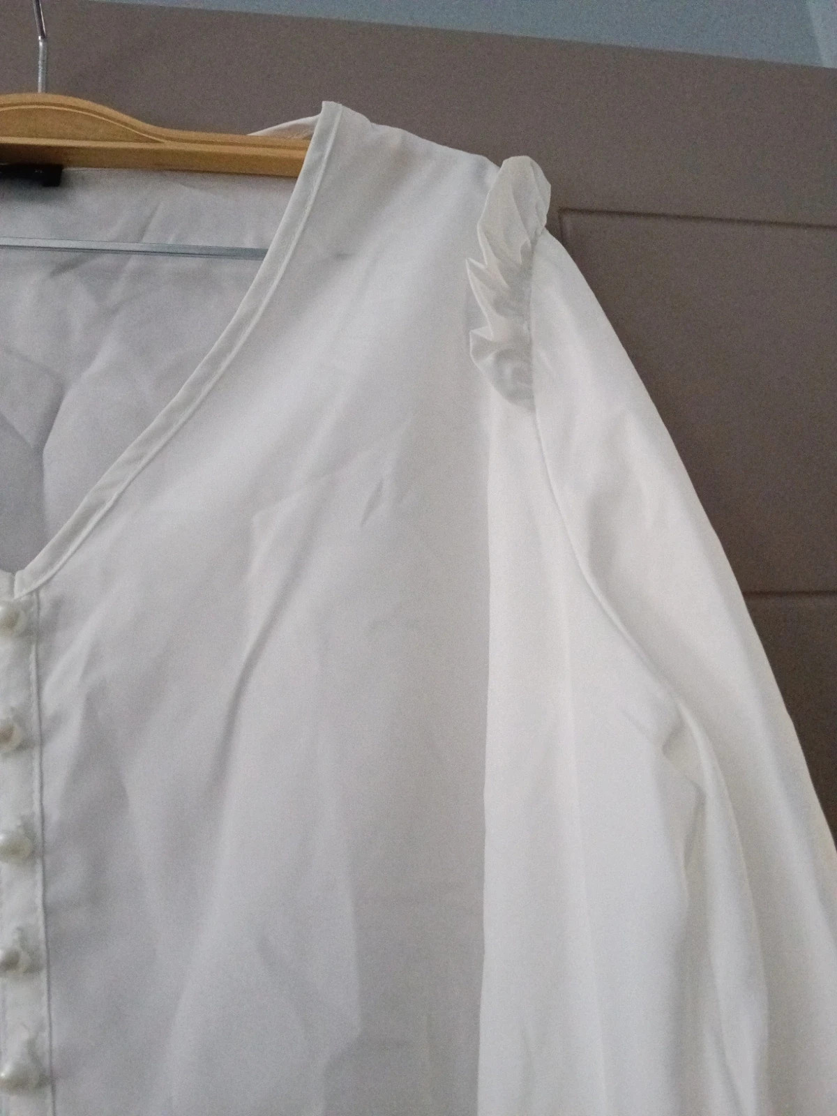 Camisa de manga larga blanca – Celmia – taille XL / 42 / 14 4