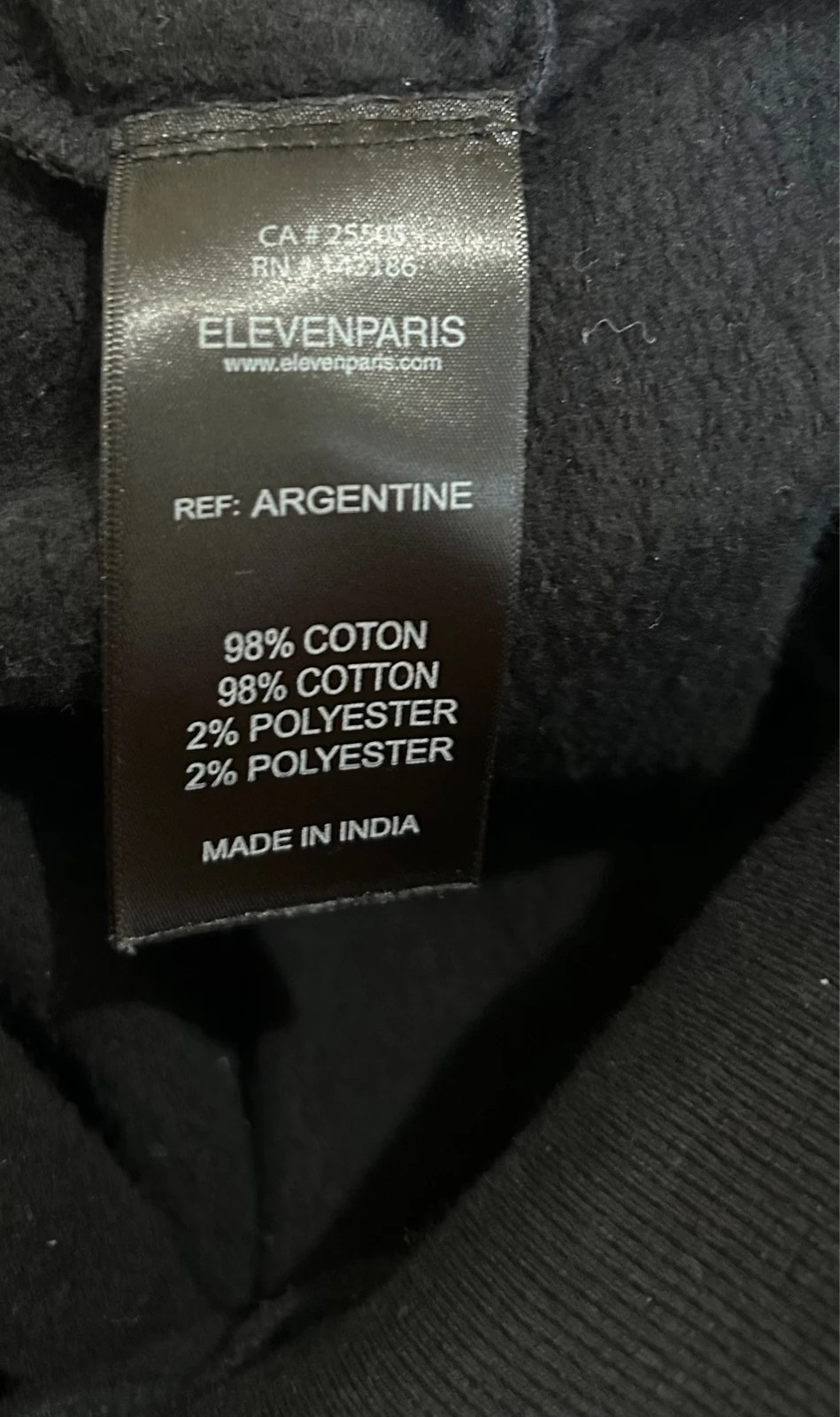 Sweat Eleven Paris unisexe oversize college streetwear – ELEVENPARIS – taille M / 38 / 10 5