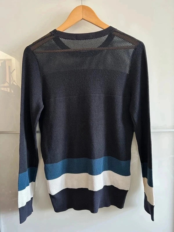 Pull Lacoste femme col rond léger coton T38 – Lacoste – taille M 5