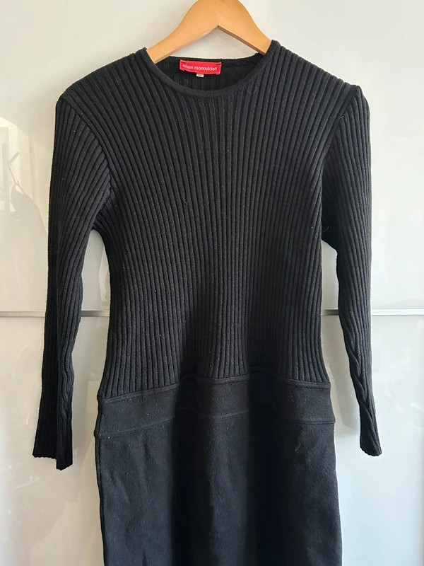 Robe d’hiver Alain Manoukian maille côtelée épaisse extensible T40 – Alain Manoukian – taille L / 40 / 12 2