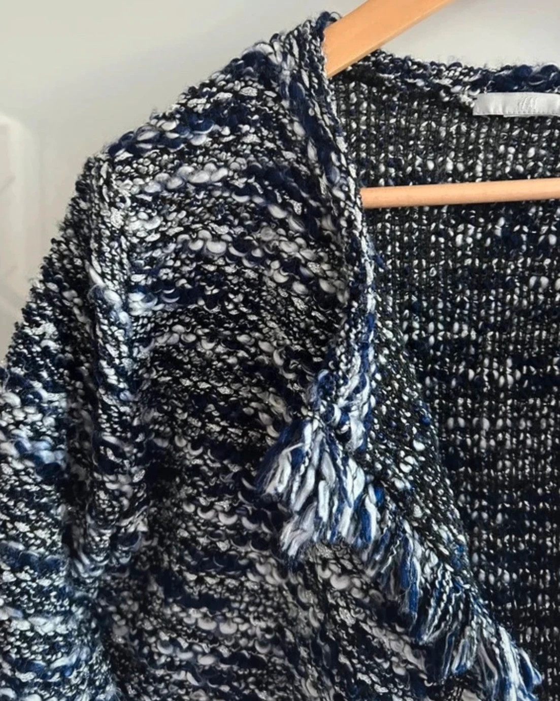 Veste courte H&M 38 maille tweed frangée – H&M – taille M / 38 / 10 4