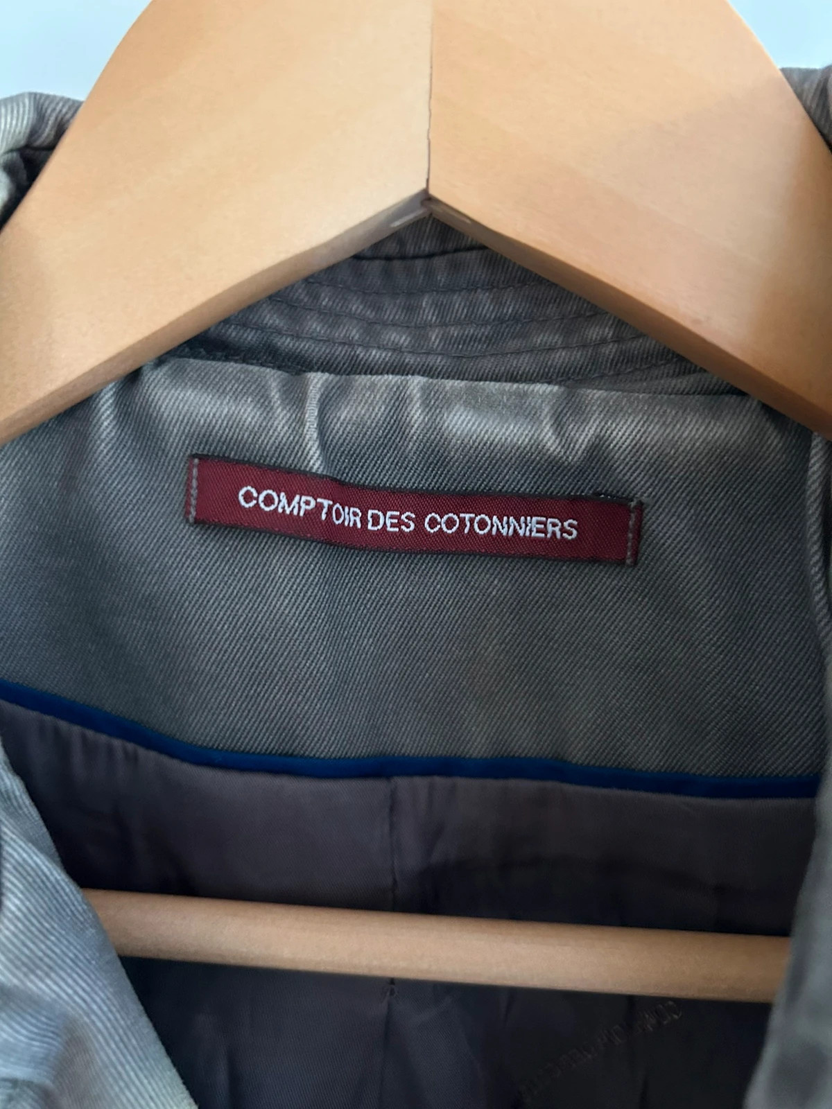 Trench mi-long Comptoir des Cotonniers T36 gris taupe 100% coton – Comptoir des Cotonniers – taille S / 36 / 8 3