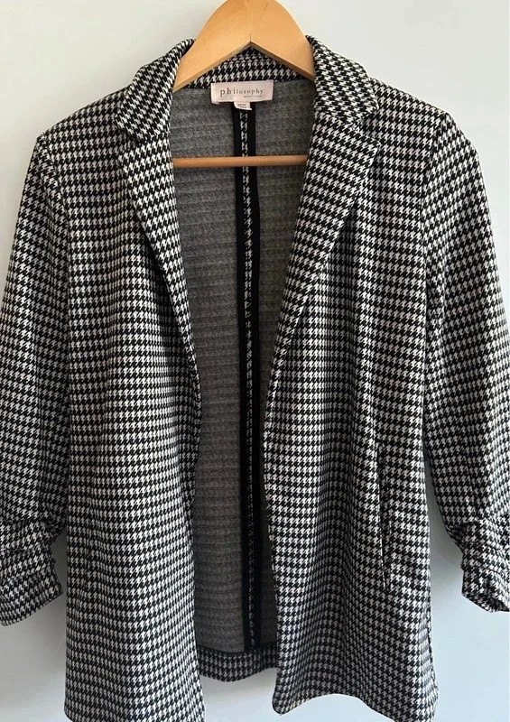 Blazer léger Philosophy pied de poule chic tendance TXS/S – Philosophy – taille XS / 34 / 6 2